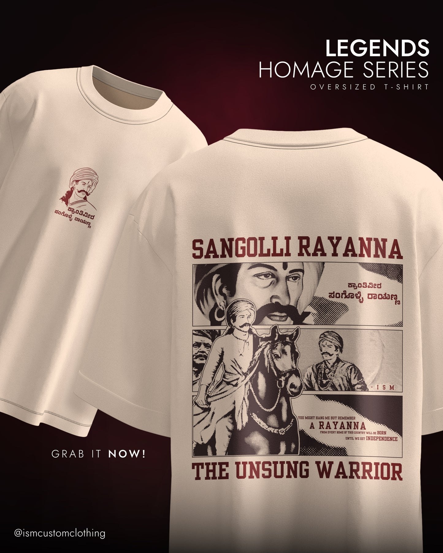 SANGOLII RAYANNA OVERSIZED T-SHIRT