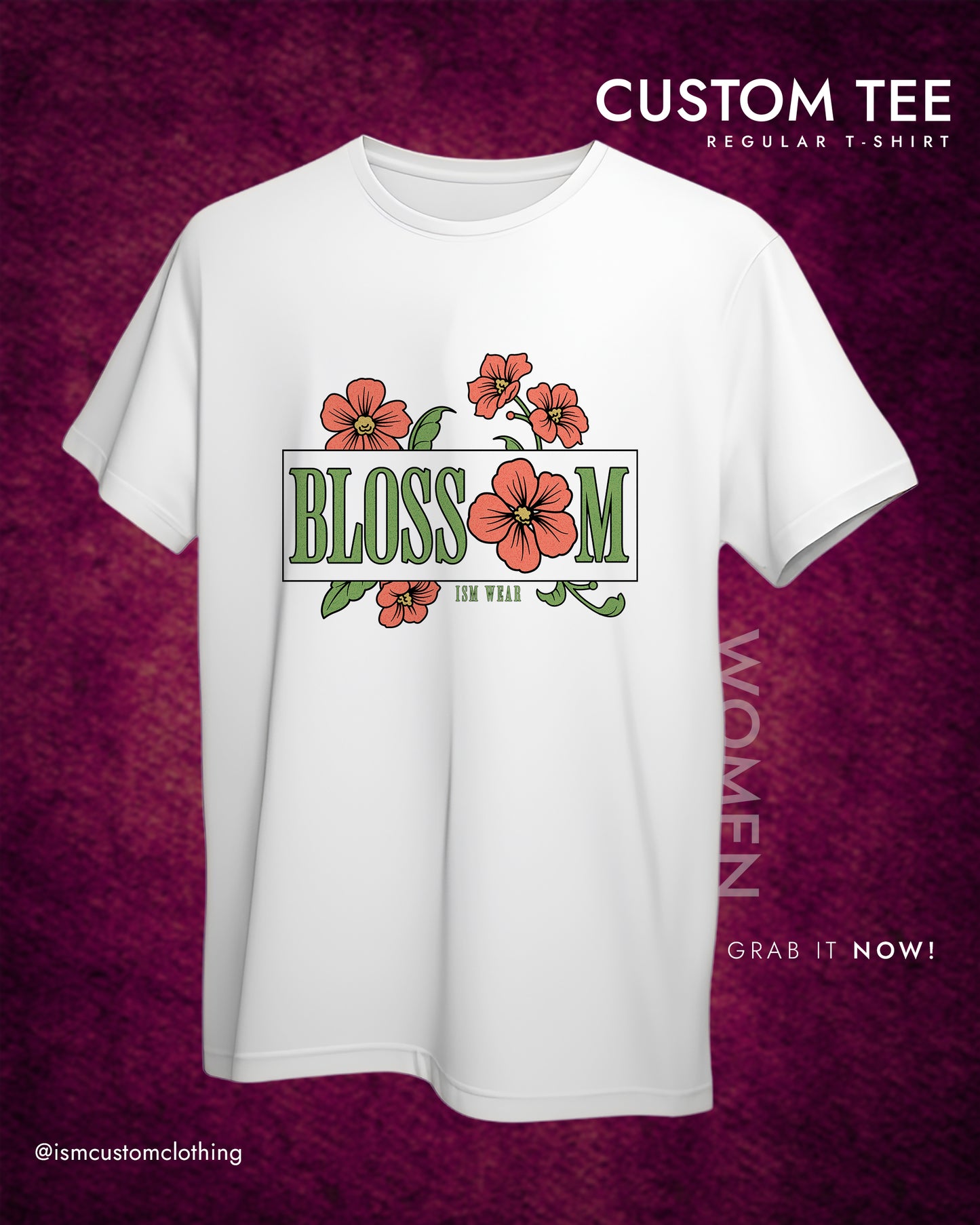 BLOSSOM WOMEN REGULAR T-SHIRT