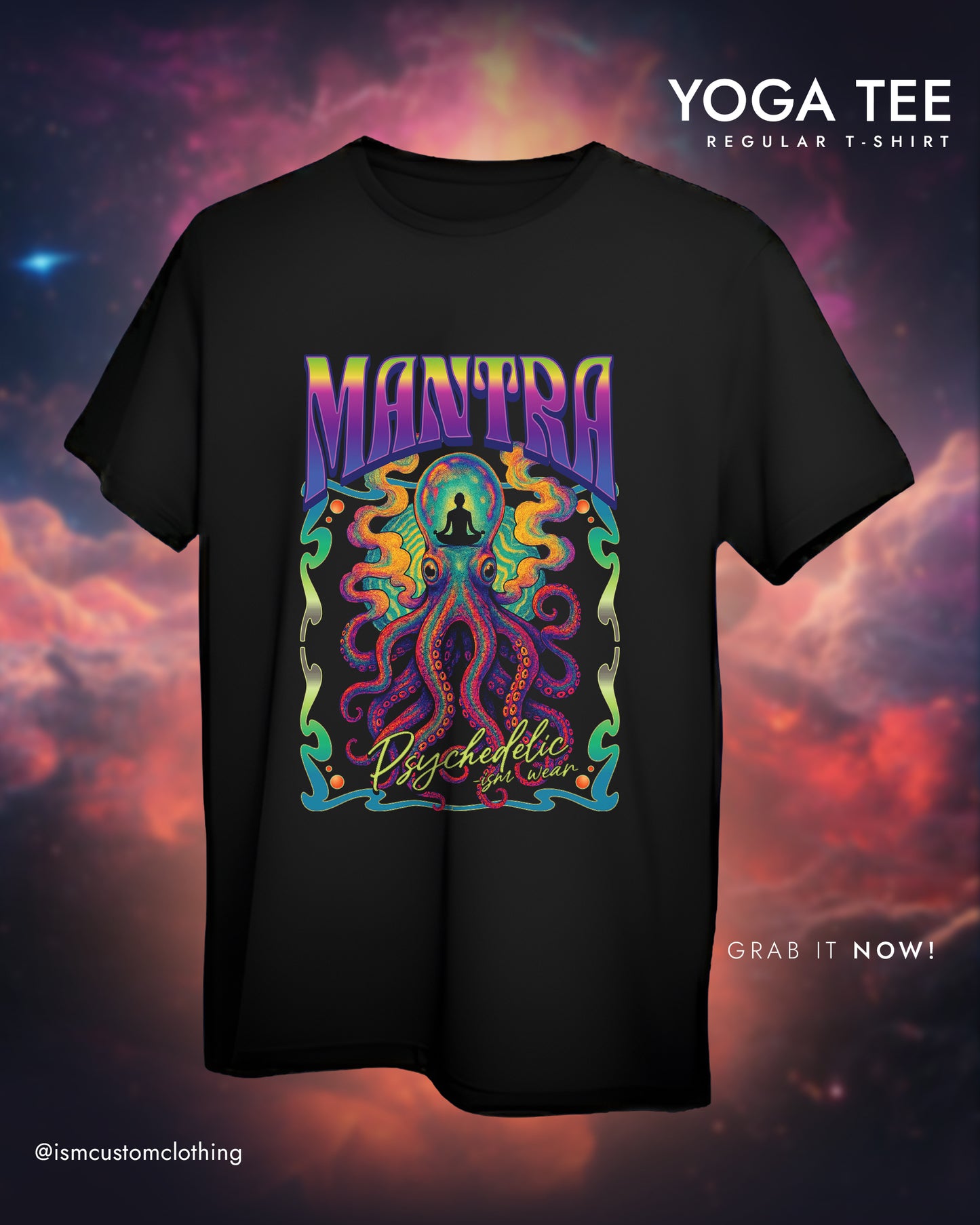 MANTRA PSYCHEDELIC REGULAR T-SHIRT