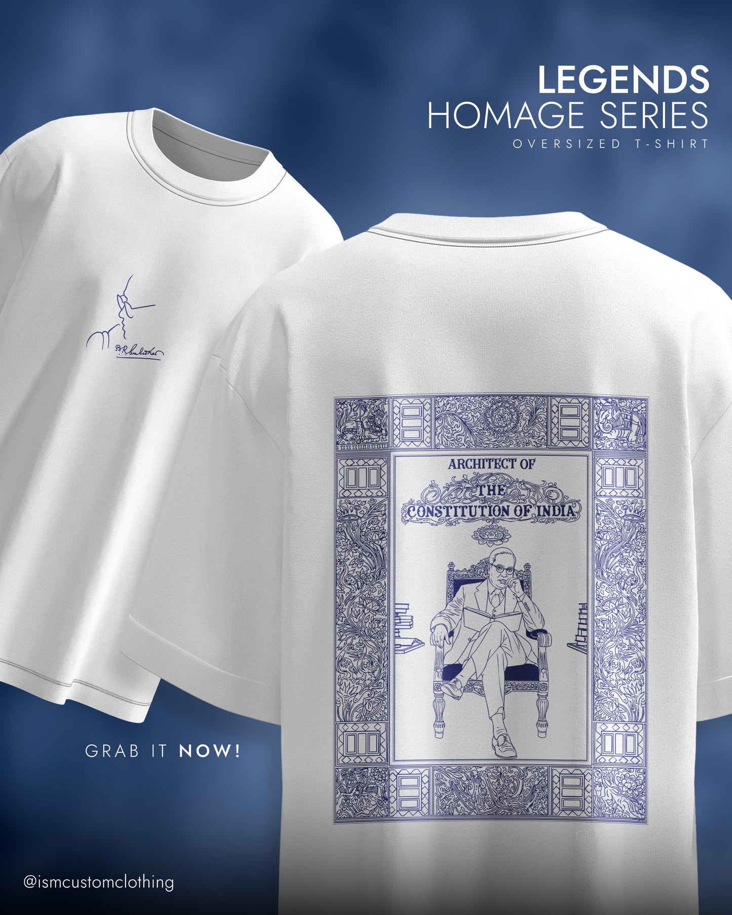 DR. AMBEDKAR OVERSIZED T-SHIRT