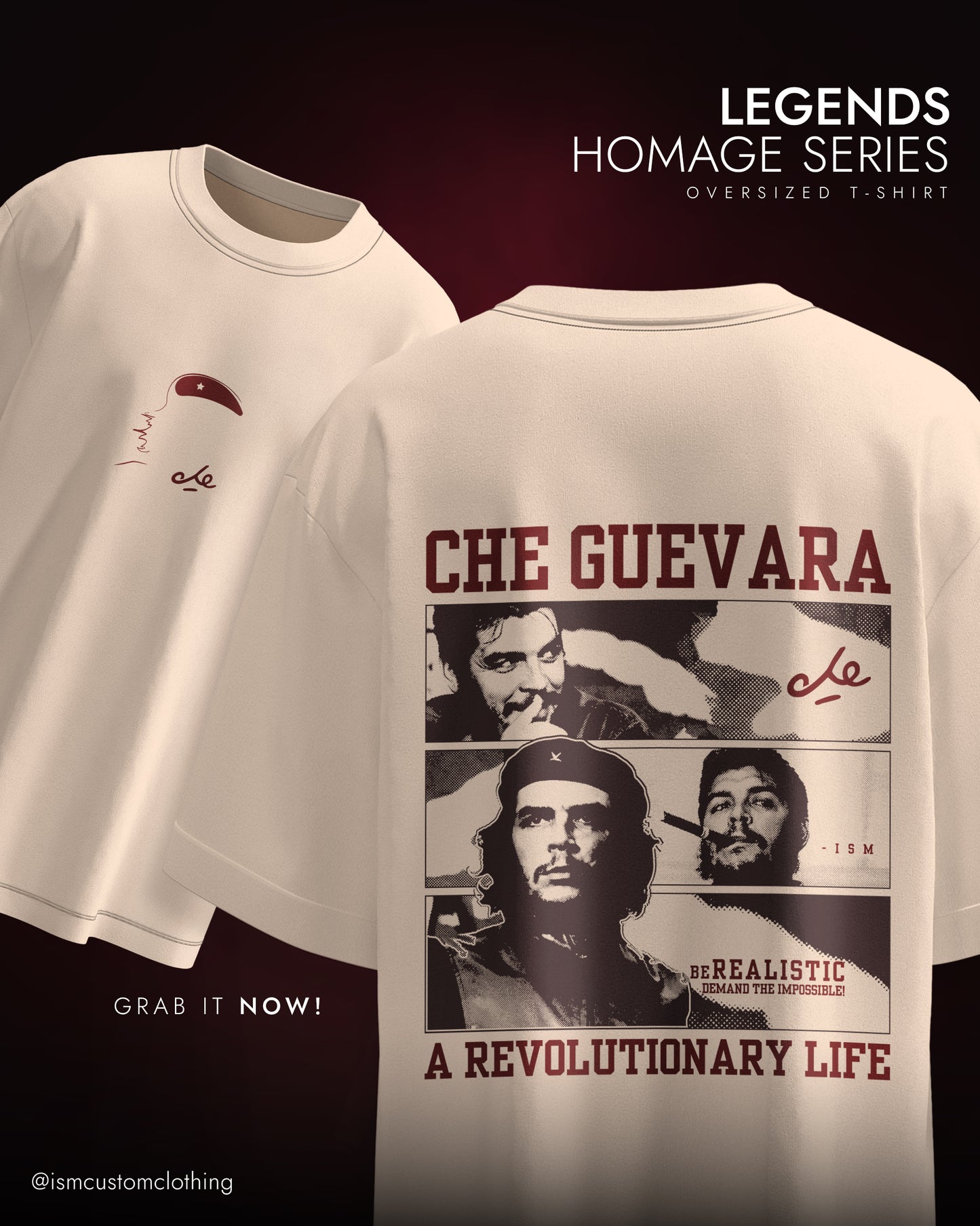 CHE GUEVARA OVERSIZED T-SHIRT