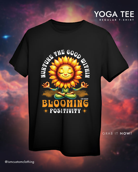 BLOOMING POSITIVE REGULAR T-SHIRT