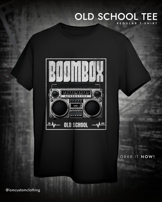 BOOM BOX OLD SCHOOL REGULAR T-SHIRT