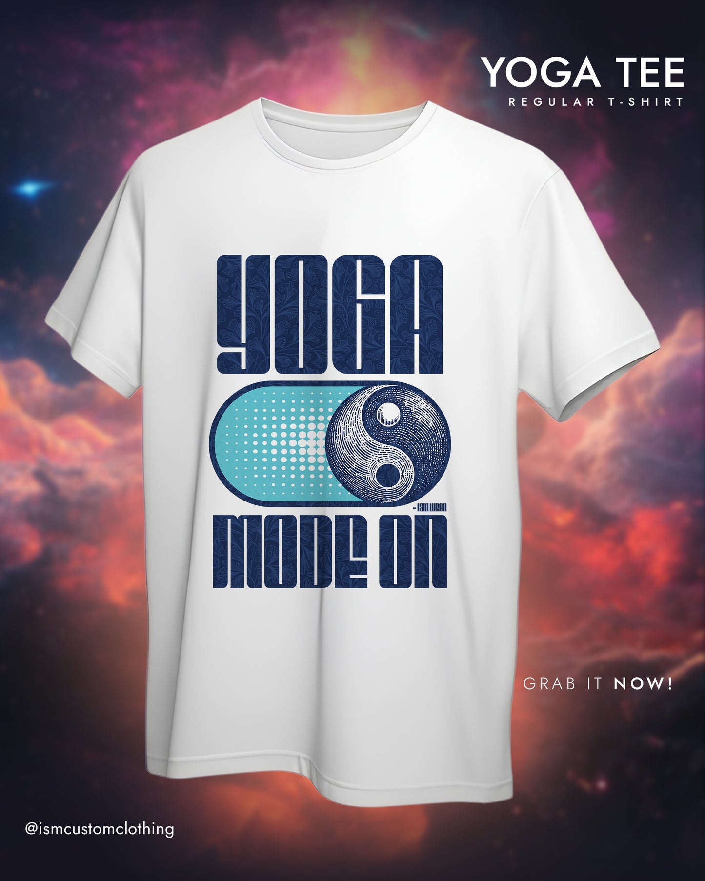 YOGA MODE ON REGULAR T-SHIRT